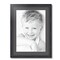 ArtToFrames 18x24" Matted Picture Frame with 14x20" Single Mat Photo Opening Framed in 1.25" Black and 2" Mat (FWM-4083-18x24)